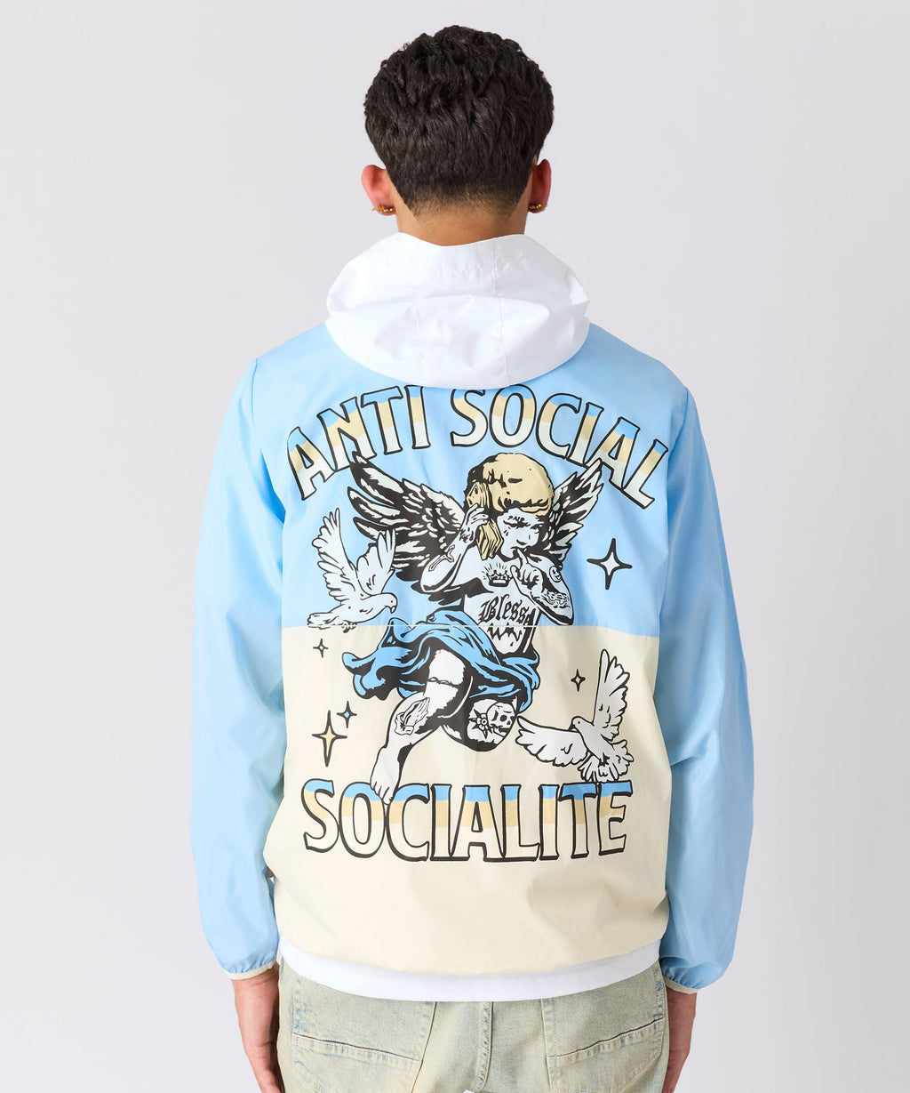 Cherub Flight Anorak Jacket - Light Blue
