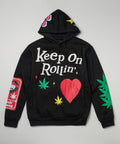 Cheech & Chong Keep On Rollin Hoodie - Black