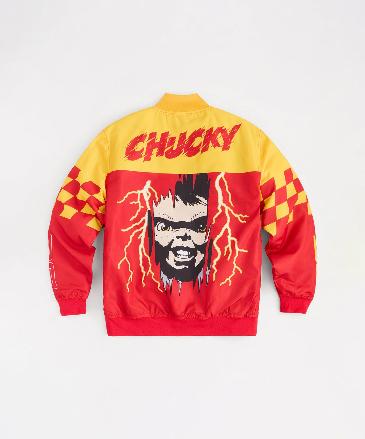 Chucky Good Guys Embroidered Racing Jacket - Red